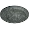 Ekena Millwork Acanthus Ceiling Medallion, Hand-Painted Athenian Green Crackle, 11 3/8"OD x 2"P CM11ACAGC - alternate 3
